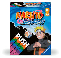 Ravensburger 22888 Naruto Shippuden PUSH - Unterhaltsames und risikoreiches Kartenspiel zur Animeserie Naruto Shippuden, Ablegespiel für 2-6 Spieler ab 8 Jahren