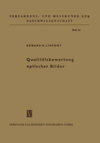 Qualitätsbewertung optischer Bilder