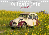 Kultauto Ente Citroën 2CV (Tischkalender 2022 DIN A5 quer)