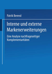 Interne und externe Markenerweiterungen