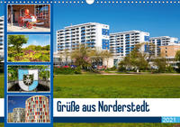 Grüße aus Norderstedt (Wandkalender 2021 DIN A3 quer)