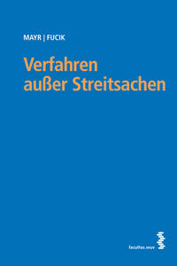 Verfahren außer Streitsachen