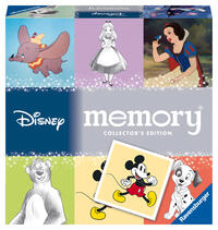 Ravensburger Collector's memory® Walt Disney - 27378 - Das weltbekannte Gedächtnisspiel mit Bildkarten, die mit Silberfolie ausgestattet sind - einzigartiges memory® für große und kleine Disney-Fans