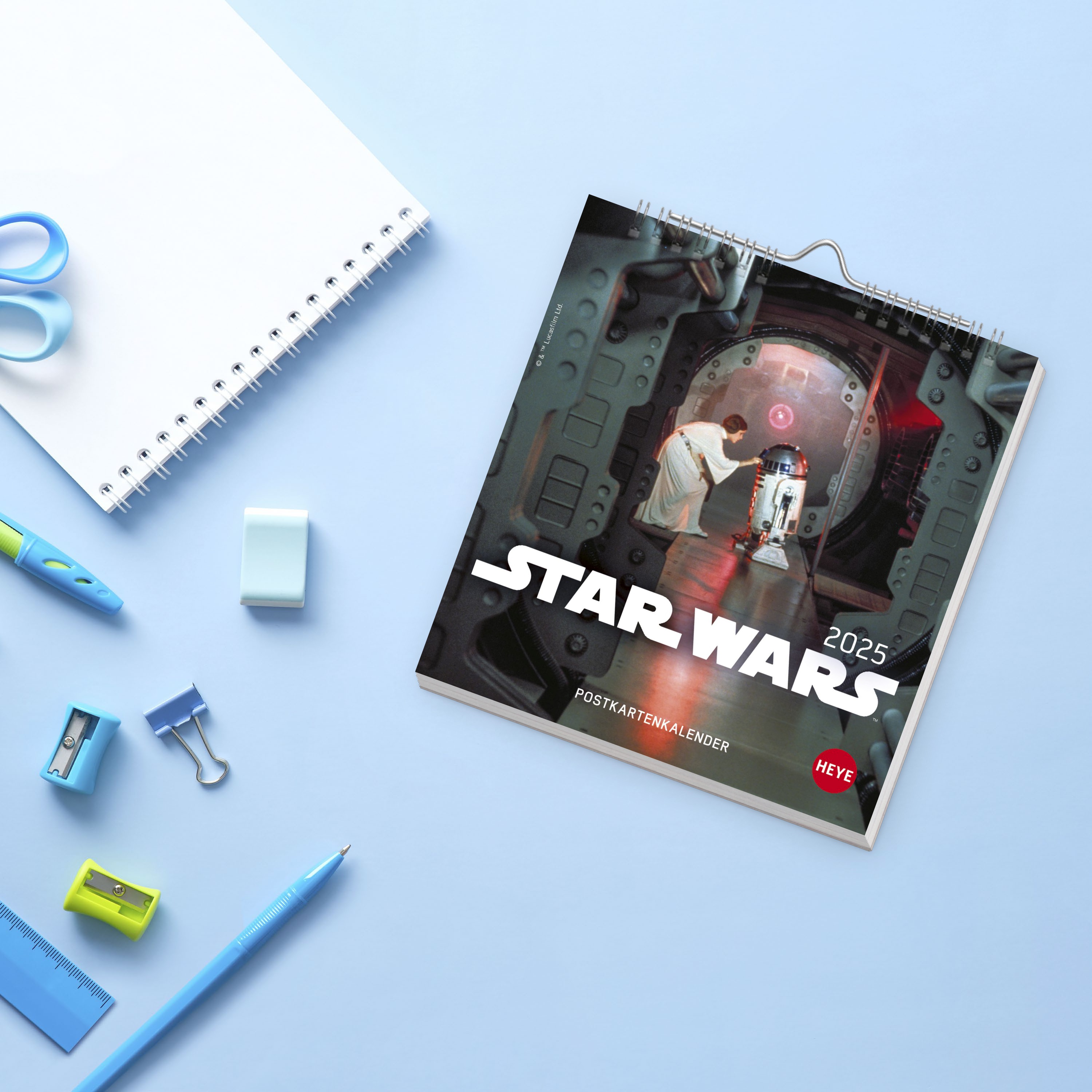 Star Wars Postkartenkalender 2025