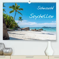 Sehnsucht Seychellen (Premium, hochwertiger DIN A2 Wandkalender 2021, Kunstdruck in Hochglanz)