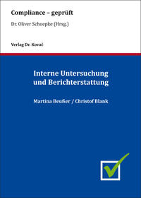 Interne Untersuchung und Berichterstattung