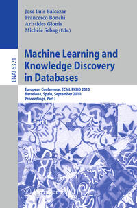 Machine Learning and Knowledge Discovery in Databases