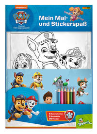 PAW Patrol: Mein Mal- und Stickerspaß