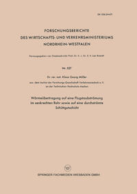 Wärmeübertragung auf eine Flugstaubströmung im senkrechten Rohr sowie auf eine durchströmte Schüttgutschicht