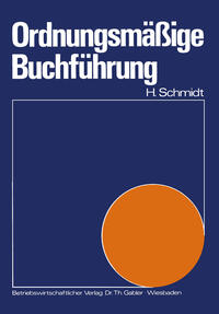 Ordnungsmäßige Buchführung