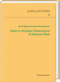 Index to the Jaina-Onomasticon of Johannes Klatt