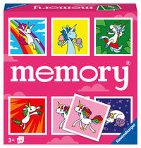 Ravensburger - 20999 - memory® Einhörner - der Spieleklassiker für Einhorn-Fans, Merkspiel für 2-8 Spieler ab 3 Jahren