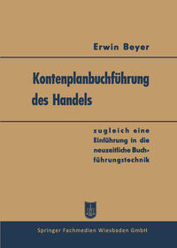 Kontenplanbuchführung des Handels