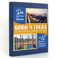 BOOK 4 IDEAS modern | Venedig - Facetten einer Lagunenstadt, Notizbuch, Bullet Journal mit Kreativitätstechniken und Bildern, DIN A5