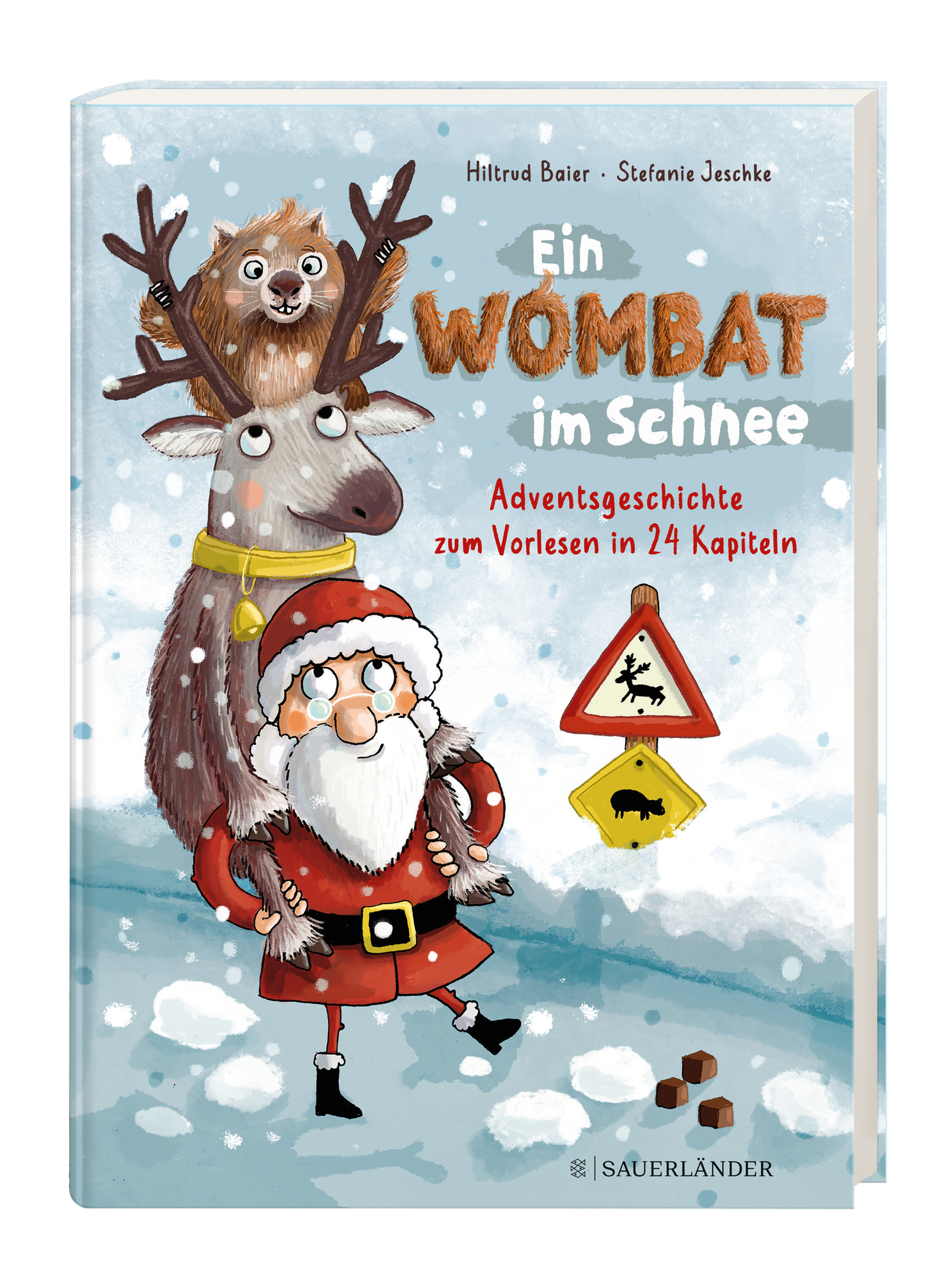 Ein Wombat im Schnee. Adventsgeschichte zum Vorlesen in 24 Kapiteln