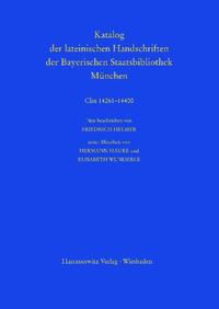 Die Handschriften aus St. Emmeram in Regensburg, Band 3 (Clm14261-14400)