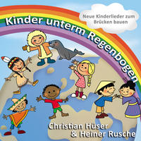 Kinder unterm Regenbogen