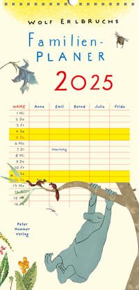 Wolf Erlbruchs Familienplaner 2025