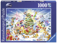 Ravensburger Puzzle 19287 - Disney's Weihnachten - 1000 Teile Disney Puzzle für Erwachsene und Kinder ab 14 Jahren