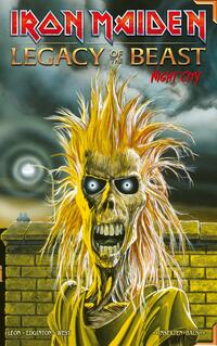 IRON MAIDEN - Night City (offizelles Comic, lim. Edition, auf Deutsch, Cover 2, identischer Inhalt wie Cover 1)