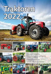 Wochenkalender Traktoren 2022