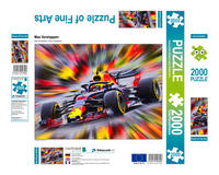 CALVENDO Puzzle Max Verstappen 2000 Teile Lege-Größe 900 x 670 cm Foto-Puzzle Bild von Jean-Louis Glineur alias DeVerviers