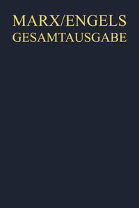 Karl Marx; Friedrich Engels: Gesamtausgabe (MEGA). Exzerpte, Notizen, Marginalien / Karl Marx: Exzerpte und Notizen zur Geologie, Mineralogie und Agrikulturchemie, März bis September 1878