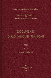 Documents diplomatiques français