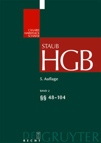 Handelsgesetzbuch / §§ 48-104