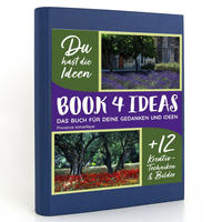 BOOK 4 IDEAS modern | Provence romantique, Notizbuch, Bullet Journal mit Kreativitätstechniken und Bildern, DIN A5