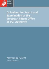 Guidelines for Search and Examination at the European Patent Office as PCT Authority