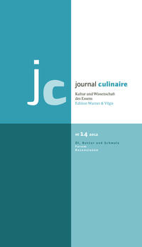 journal culinaire. Kultur und Wissenschaft des Essens