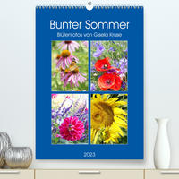 Bunter Sommer (Premium, hochwertiger DIN A2 Wandkalender 2023, Kunstdruck in Hochglanz)