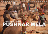 Rajasthan, Indien - Pushkar Mela (Tischkalender 2020 DIN A5 quer)