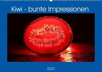 Kiwi - bunte Impressionen (Wandkalender 2022 DIN A2 quer)