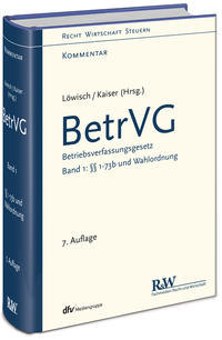 BetrVG, Band 1