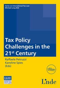 Tax Policy Challenges in the 21st Century