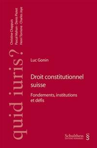 Droit constitutionnel suisse