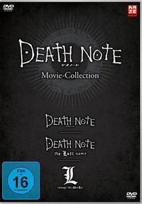 Death Note Movies 1-3: Death Note, The Last Name, L-Change the World - DVD-Box