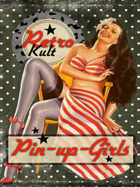 CALVENDO Puzzle Retro Kult Pin-up-Girls 1000 Teile Lege-Größe 480 x 640 cm Foto-Puzzle Bild von Renate Utz