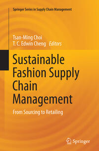 Sustainable Fashion Supply Chain Management