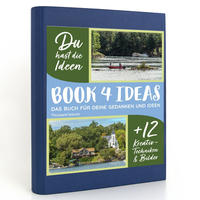 BOOK 4 IDEAS modern | Thousand Islands, Notizbuch, Bullet Journal mit Kreativitätstechniken und Bildern, DIN A5