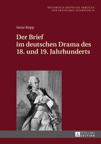 Der Brief im deutschen Drama des 18. und 19. Jahrhunderts