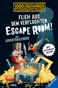 1000 Gefahren: Der Adventskalender- Flieh aus dem verfluchten Escape Room!