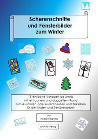 Scherenschnitte und Fensterbilder zum Winter