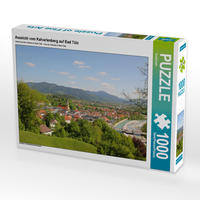 CALVENDO Puzzle Aussicht vom Kalvarienberg auf Bad Tölz 1000 Teile Lege-Größe 64 x 48 cm Foto-Puzzle Bild von SusaZoom