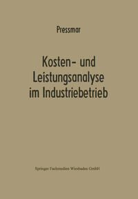 Kosten- und Leistungsanalyse im Industriebetrieb