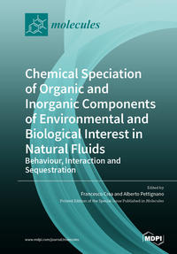 Chemical Speciation of Organic and Inorganic components of Environmental and Biological Interest in Natural Fluids