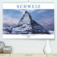 Schweiz - Vom Hochgebirge zu Palmen (Premium, hochwertiger DIN A2 Wandkalender 2023, Kunstdruck in Hochglanz)