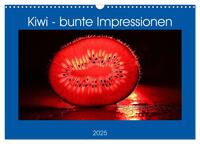 Kiwi - bunte Impressionen (Wandkalender 2025 DIN A3 quer), CALVENDO Monatskalender